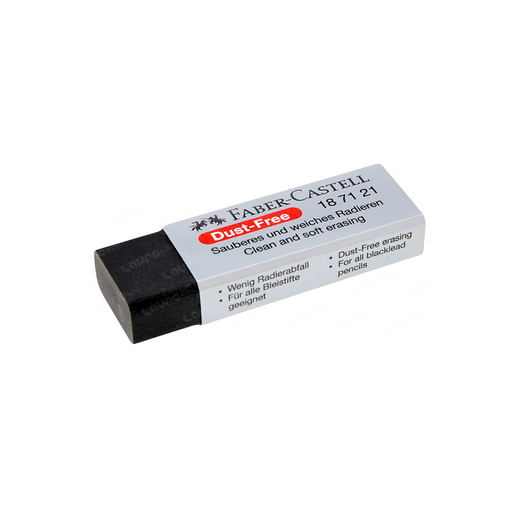 Goma de Borrar DUST-FREE 187121 Negro