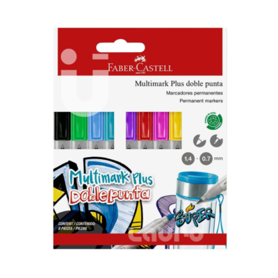 Marcadores Multimark Plus Doble Punta