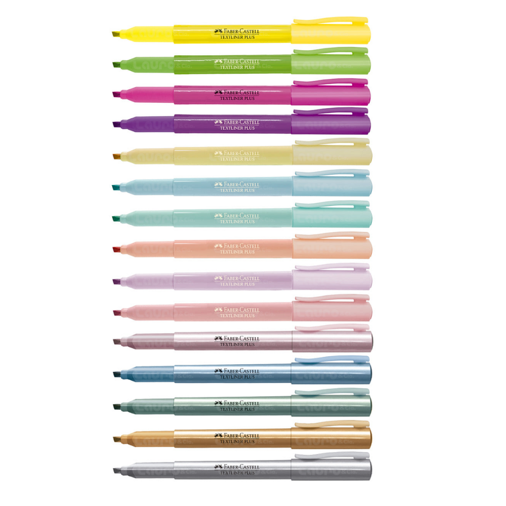 Resaltadores Textliner Plus x15 colores - Imagen 2