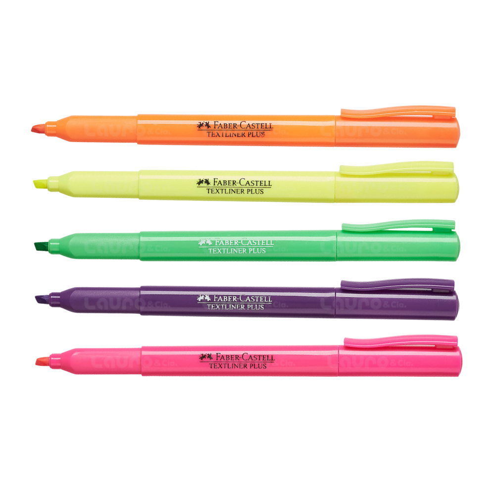 Resaltadores Textliner Plus x5 colores Neones - Imagen 2