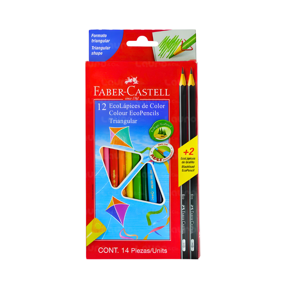 Colores Triangulares de 12 Kit