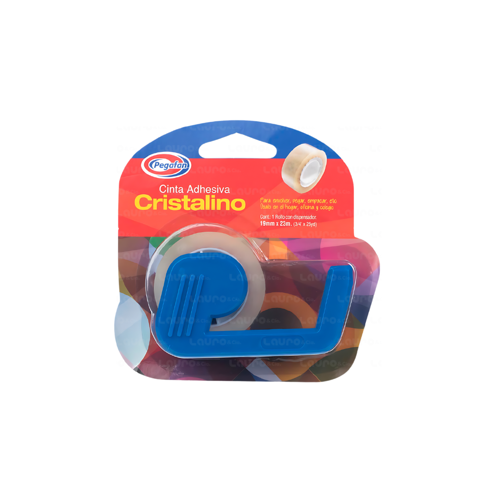 Dispensador Rainbow con Cinta Adhesiva 3/4″ X 25Yds