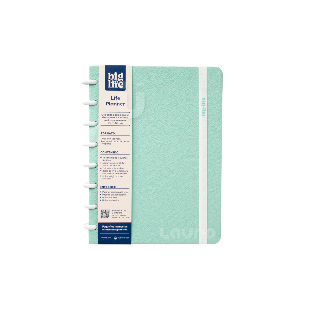 Agenda Perpetua BIG LIFE Life Planner Liso - Imagen 2