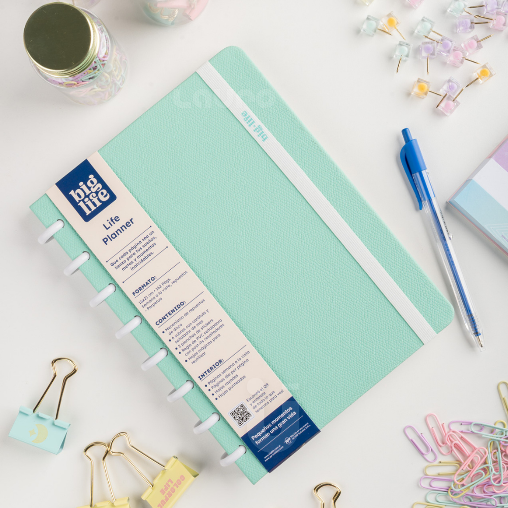 Agenda Perpetua BIG LIFE Life Planner Liso - Imagen 6