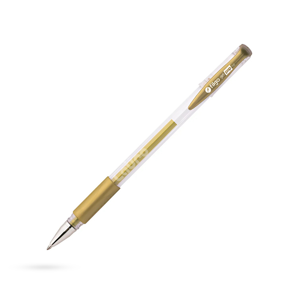 Bolígrafo Roller Gel Pop Dorado - Filgo