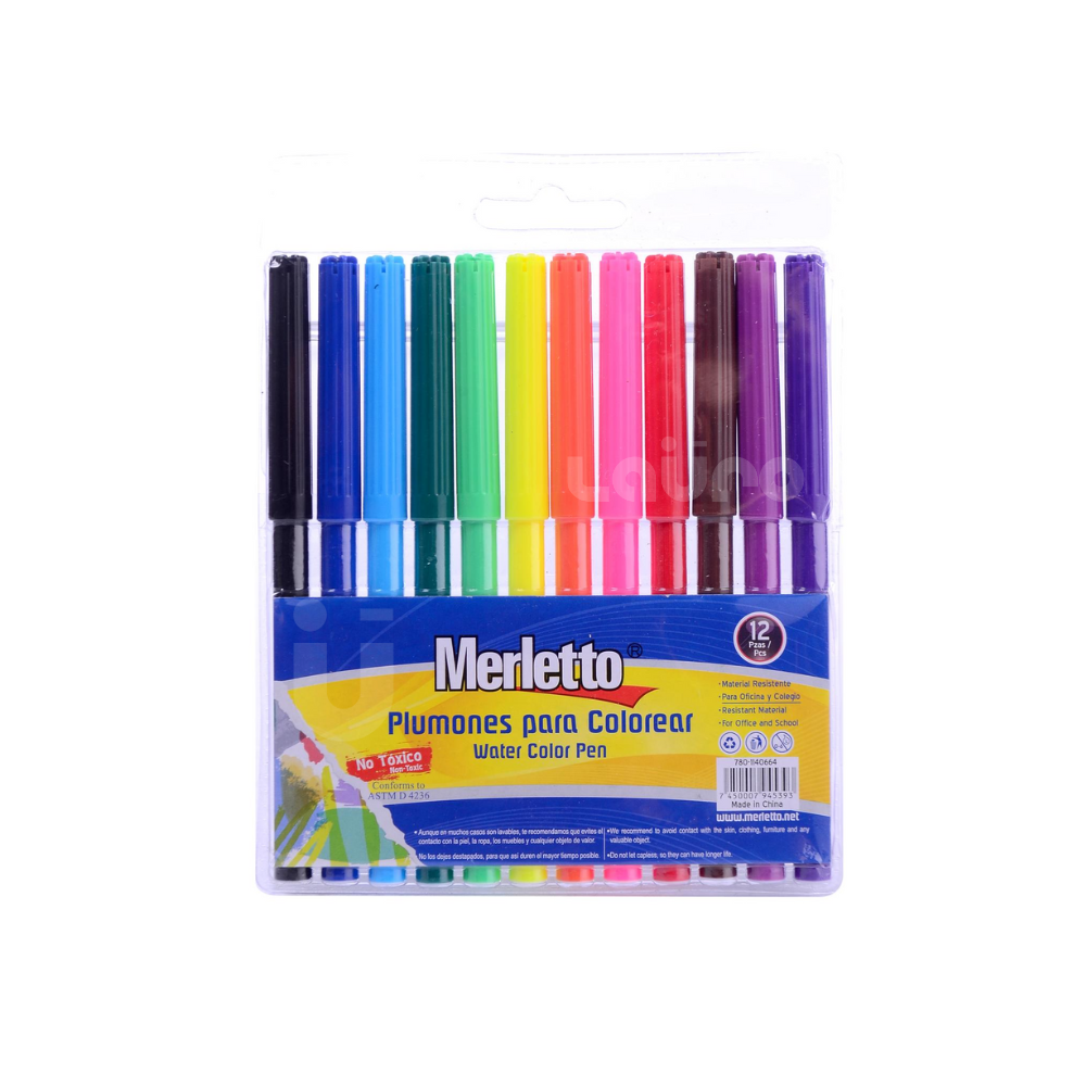 Marcadores para Colorear - Merletto