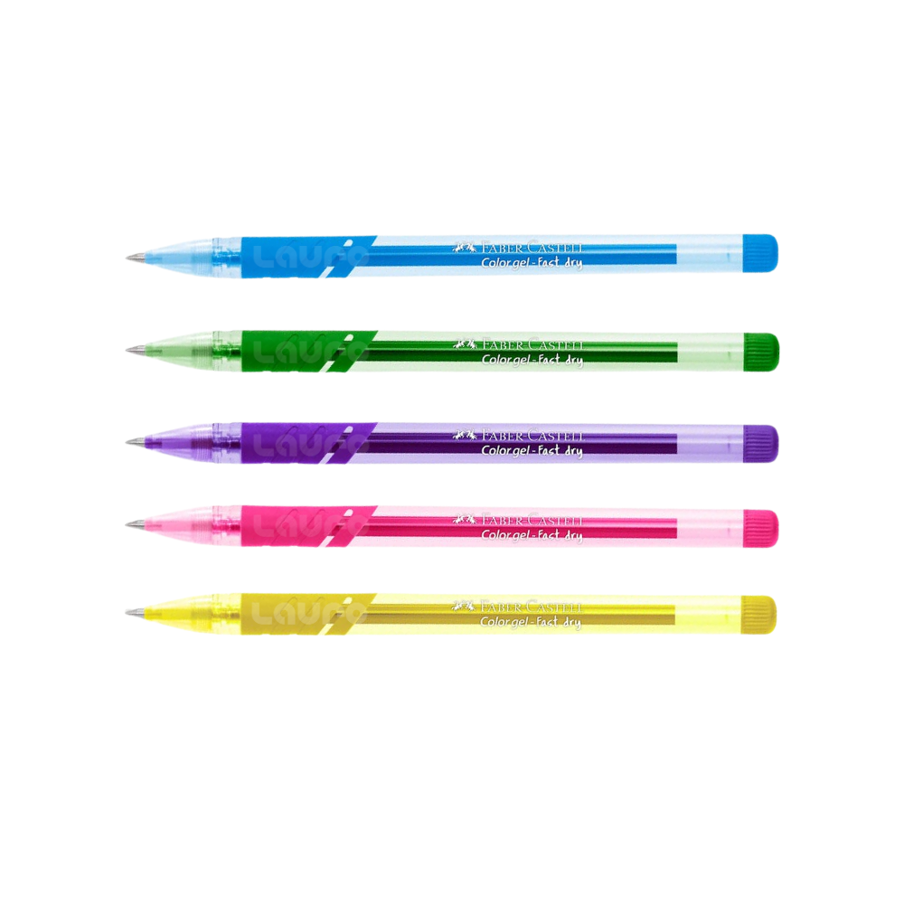 Bolígrafos de Color Gel Fashion x 5 colores - Imagen 2